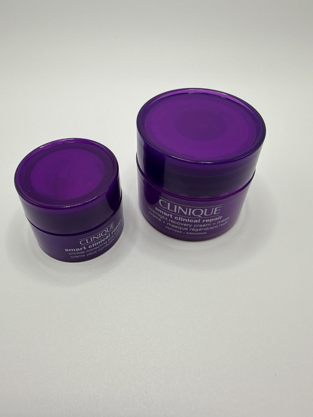 Clinique Smart Clinical Repair Overnight Cream Mask & Eye Cream Duo 2 Pc
